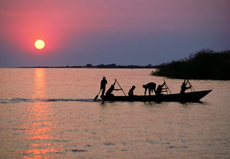 Pêcheurs sur le Lac Tanganyika au Burundi